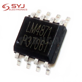 ชิ้นส่วนอิเล็กทรอนิกส์ Lm4871Mx Lm4871 4871 Sop-8 10 ชิ้น