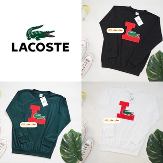 เสื้อยืดแขนยาว งานปัก-งานป้าย Lacoste Long F.05