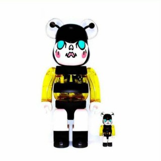 Bearbrick 400%+100% Kennyswork Molly Bee.