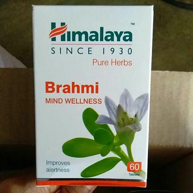 Himalaya Brahmi 60 เม็ด บำรุงสมอง เพิ่มความจำ | Shopee Thailand