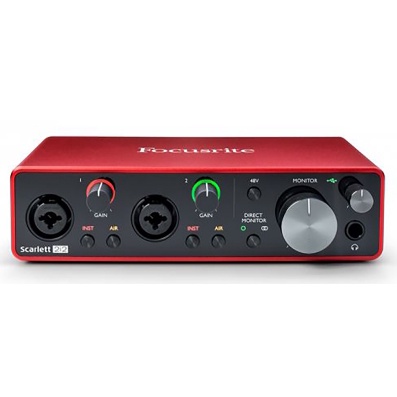 Audio Interface Focusrite Scaratt 2i2