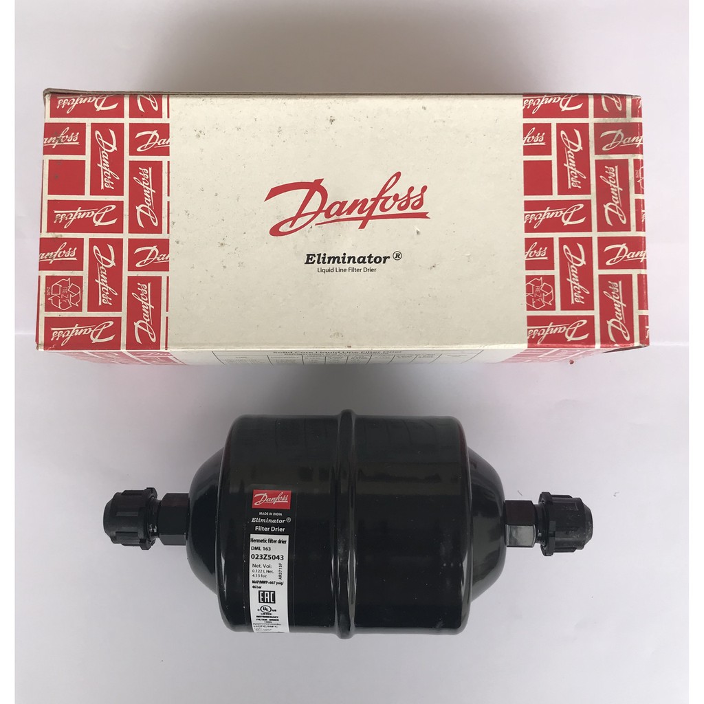 DANFOSS OLIMINATOR LIQUID LINE FILTER DRIER DML163 (3/8") / DML164 (1/2") / DML165 (5/8") - FLARE TY