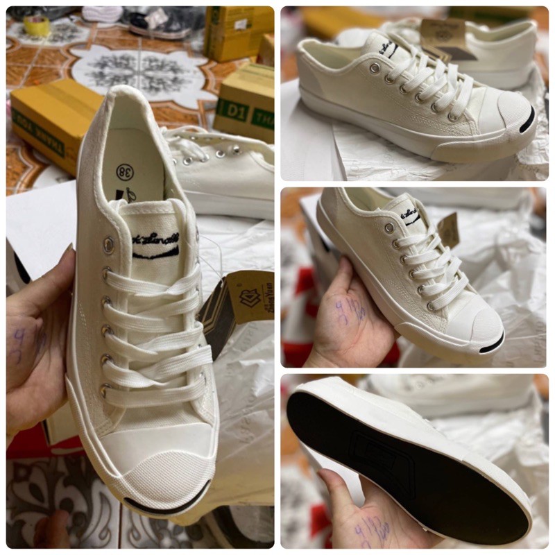 รองเท้าผ้าใบ converse jack purcell   รองเท้าสำหรับชาย 36-44 ราคา ถูกที่สุด ดีลบีเคเค แกลเลอรีภาพที่ 5