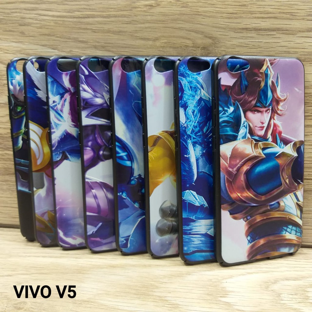 VIVO V5, V7+/V7 PLUS, Y53, Y69 HARD CASE RAISED MOTIF MOBILE LEGENDS