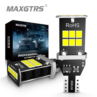 Maxgtrs 2x T15 W16W 921 912 LED แคนบัส หลอดไฟ สํารอง ไฟเลี้ยว ไฟเบรก