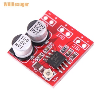 (Willbesugar) บอร์ดขยายเสียงไมโครโฟน Dc 5V-12V Lm386 200x