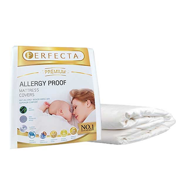 ปลอกผ้านวมกันไรฝุ่น 90x100 นิ้ว  Perfecta รุ่น Premium