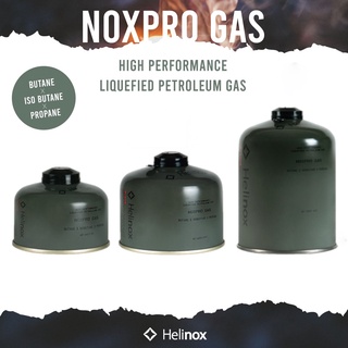 Helinox NoxPro แก๊สกระป๋องสำหรับชาวแคมป์ Gas บรรจุในกระป๋องสีเขียว เรียบหรู มีสไตล์ ในแบบฉบับ Helinox