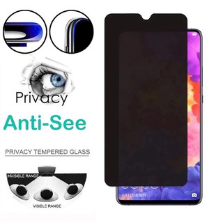 ฟิล์มป้องกันการแอบมอง OPPO Reno5 5G Tempered Glass Privacy ฟิล์มกระจกนิรภัย เต็มจอ กาวเต็ม ฟิล์มกันกระแทก Oppo Reno5