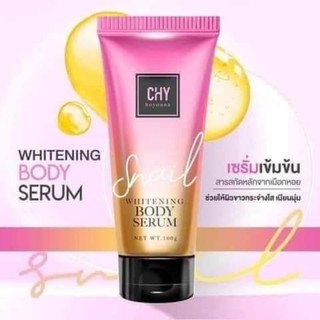 🔥พร้อมส่ง🔥โลชั่นโสมสเนลChy 📌💗🌷290.-🌷💗

เซรั่มหอยทาก Chy snail whitening body serum 100 g