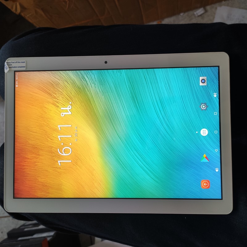 Tablet ราคาถูก Teclast A10S แท็บเล็ต แท็บเล็ตราคาประหยัด สีเงิน แท็บเล็ตราคาถูก พร้อมใช้งาน สภาพดี 2