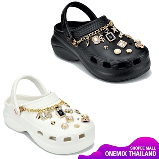 Baoji Clog Bae - Jewel  รองเท้า แตะ หัวโต เสริมส้น บาโอจิ แท้ BO37-127