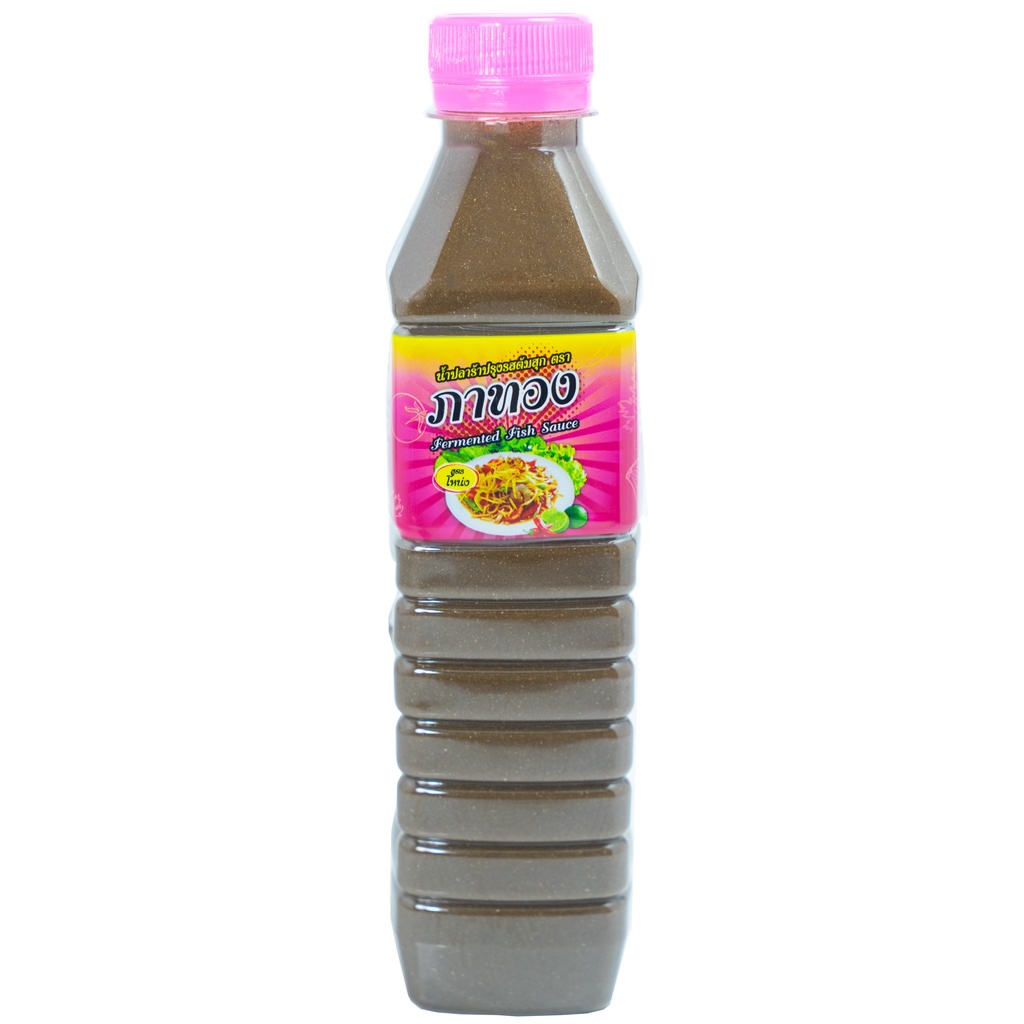 น้ำปลาร้าปรุงรสส้มตำ ตราภาทอง สูตรนัวโหน่ง 400 มล.