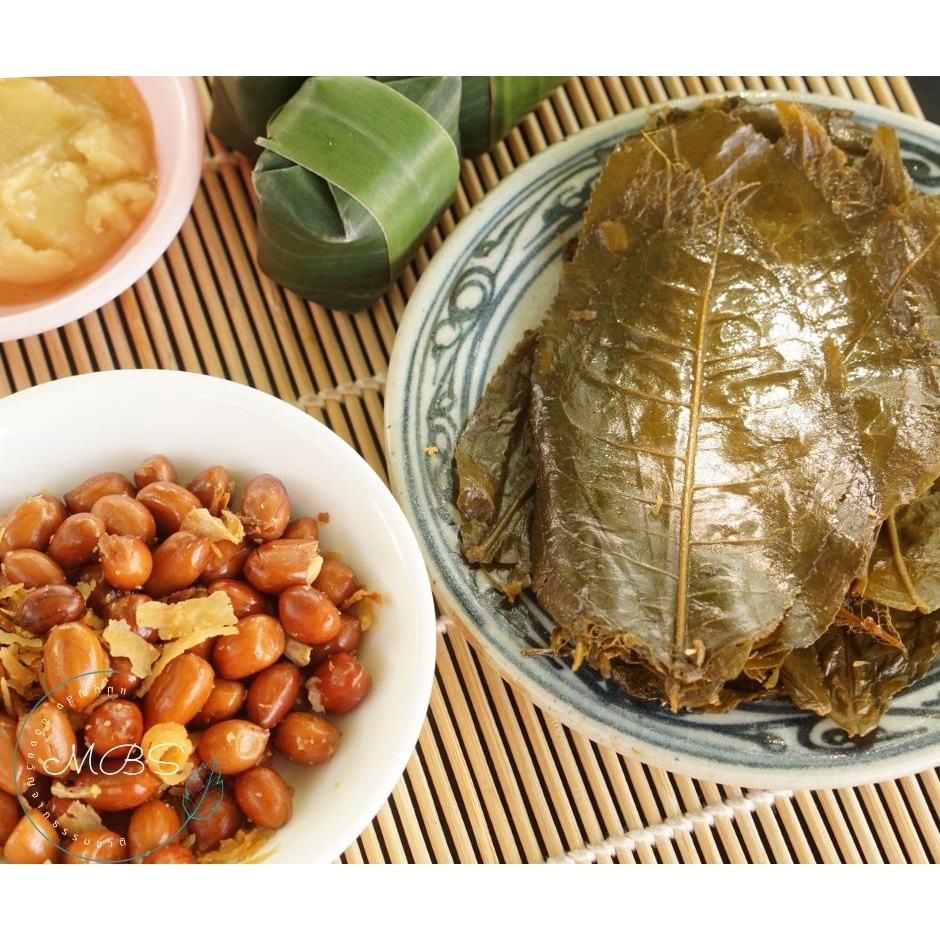 เมี่ยงหวานโบราณ ปันทองเมี่ยงโบราณ ชุดใหญ่ห่อได้12-15 คำ หอมหวานเปรี้ยวมัน อมเคี้ยวอร่อย สูตรสุโขทัยแท้ๆ - รูปที่ 6