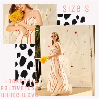 USED : lookbook Palmydress White wave