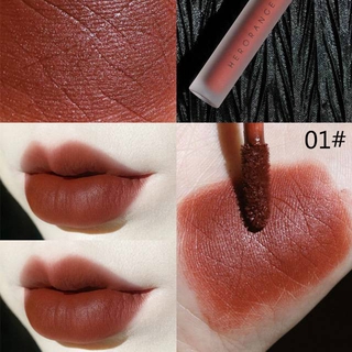 HERORANGE Matte ลิปสติก ลิปสติกเนื้อแมท ติดทน กันน้ำ คัลเลอร์ ริช 6 สี