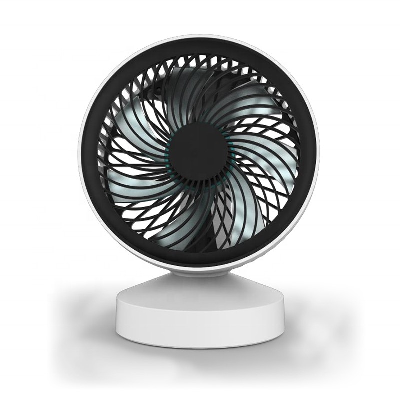 พัดลมตั้งโต๊ะ พัดลมพกพา stand table portable rechargeable usb air mini fan