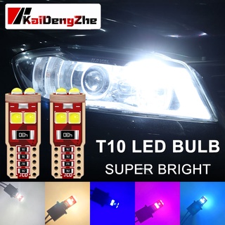 หลอดไฟ T10 LED W5W Super Bright Canbus 6-SMD 168 194 สําหรับติดรถยนต์ 1 ชิ้น