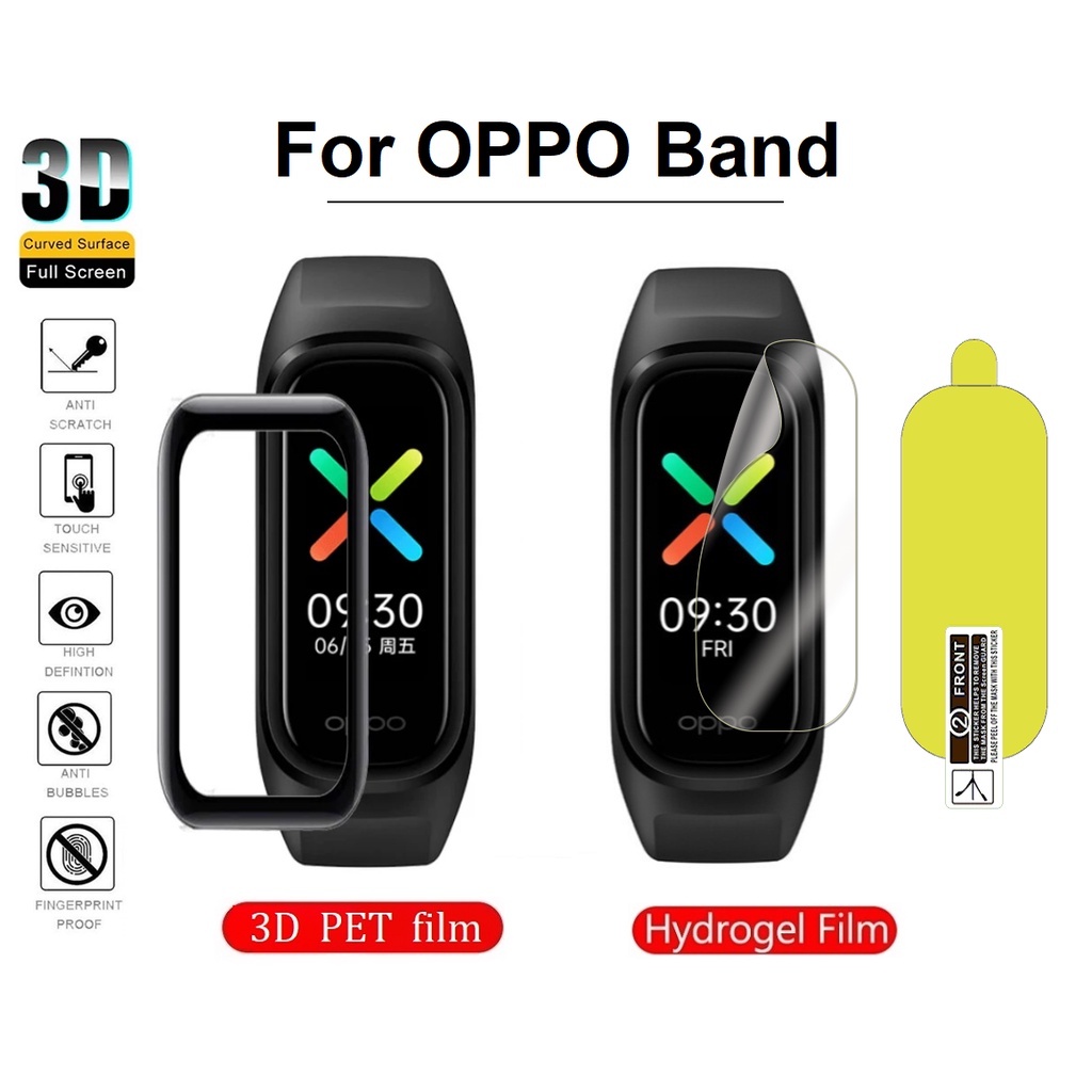 ฟิล์มกันรอยหน้าจอ สําหรับ OPPO Band ฟิล์มป้องกันเต็มรูปแบบ สําหรับ OPPO Band Smart Watch