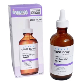 Clear Nose dark spot bright solution serum เซรั่มลดรอยดำจากสิว ปริมาณ100ml.