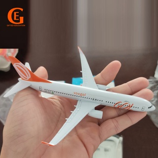 ของเล่นโมเดลเครื่องบินบราซิล GOL Airlines Boeing Airbus Diecast A380 B737 พร้อมฐานรอง