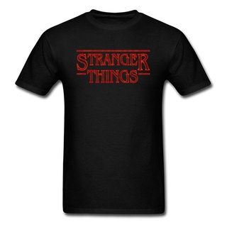 เสื้อคู่วินเทจ - เสื้อยืดผ้าฝ้าย 2022 Stranger Things For Men โลโก้ที่กําหนดเองโรงเรียนเสื้อผ้าสไตล