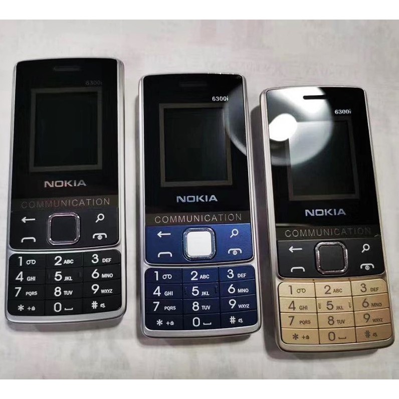 โทรศัพท์มือถือ NOKIA  PHONE 6300 (สีทอง)  3G/4G  รุ่นใหม่ โนเกียปุ่มกด