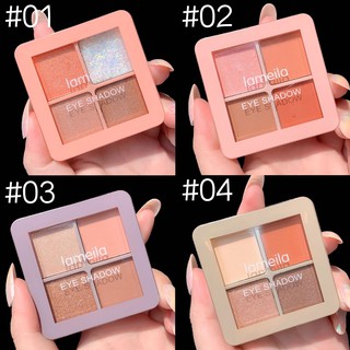 Eyeshadow Disc Powder Palette พาเลททาตา4สีEyeshadow Disc Powder Palette 4 color palette