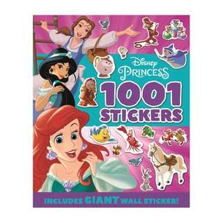 บงกช หนังสือภาษาต่างประเทศ Disney Princess Mixed: 1001 Stickers