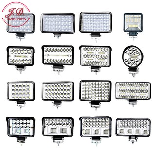 LED ไฟสปอร์ตไลท์ รถยนต์ ไฟหน้ารถ ไฟท้าย ไฟช่วยตัดหมอก มอเตอร์ไซต์ ATV ออฟโรด  ไฟDC12-80V ไฟสีขาว