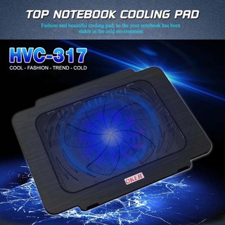 พัดลมโน๊ตบุ๊ค OKER NOTEBOOK COOLING PAD รุ่น HVC-317