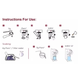 PURO Espresso Machine Cleaning Powder ผงทำความสะอาดเครื่องชงกาแฟ