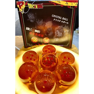 [ส่งฟรี] โมเดลดราก้อนบอล Dragonball Z ลูกแก้วครบเซ็ท 7 ลูก เส้นผ่าศูนย์กลาง 7.6 ต่อลูกใหญ่สุดในตลาด พร้อมกล่องสกีนสวย