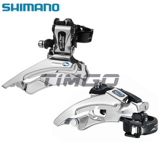 Shimano ALTUS FD-M313 / M310 ตีนผีจักรยาน 8 ความเร็ว 34.9 มม. แบบดึงคู่ สําหรับจักรยานเสือภูเขา