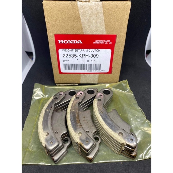 คลัทช์3ก้อนแรงเหวี่ยงเวฟ125ดรีม125,เวฟ125iปลาวาฬก่อนLED(แท้เบิกศูนย์HONDA100%)