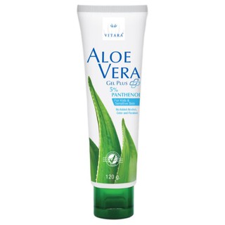 Vitara Aloe Vera  Panthenol ว่านหางจระเข้,ผิวแพ้ง่าย