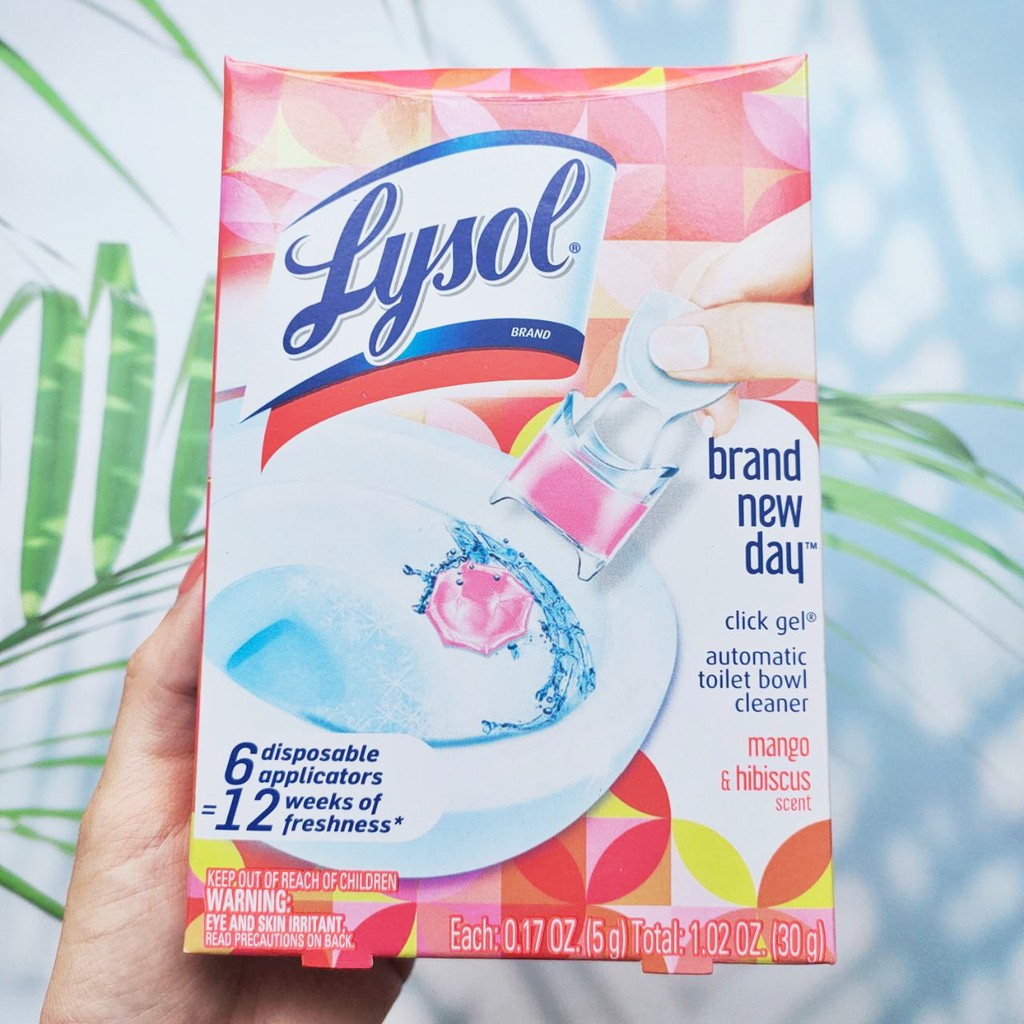 Click Gel Automatic Toilet Bowl Cleaner Brand New Day Mango & Hibiscus