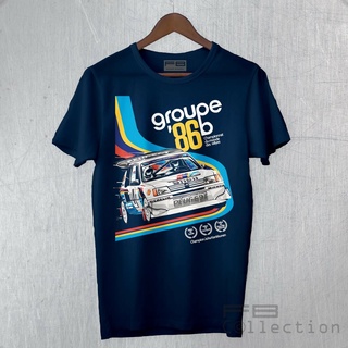 เสื้อยืดวินเทจเสื้อยืด พิมพ์ลาย WRC Group B Rally Legend peugeot 205 t16 Maxy gti waffle ของขวัญวันเกิด สําหรับผู้ชาย คุ