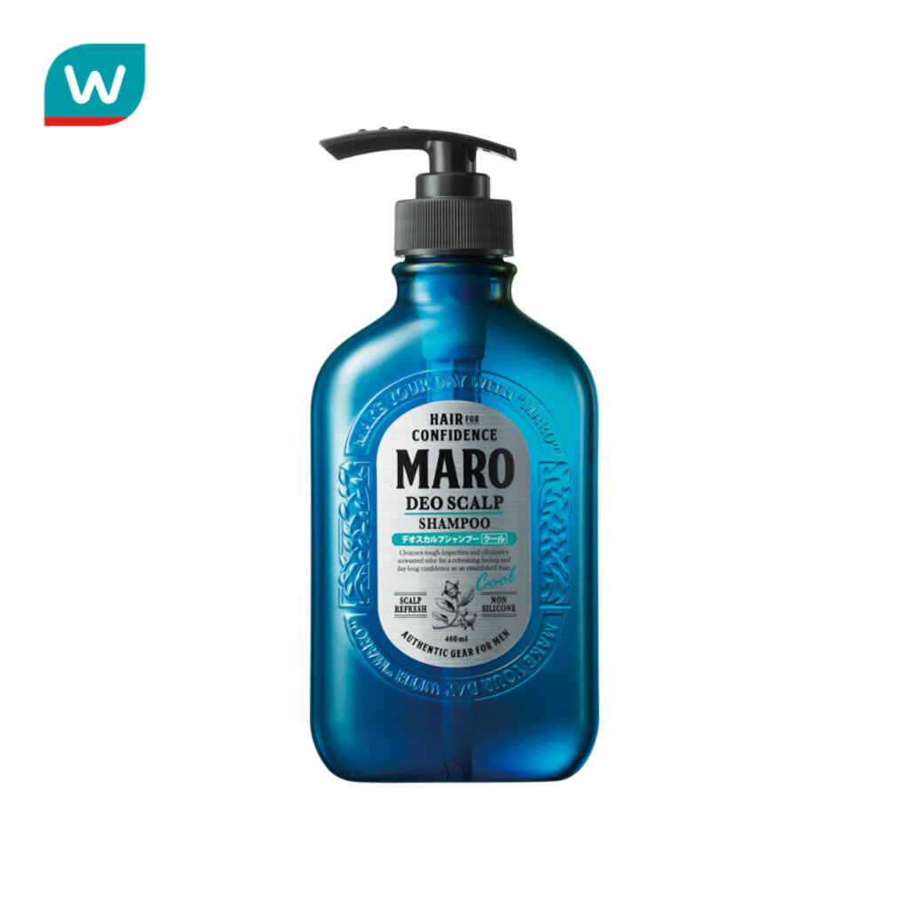 Maro มาโร่ แชมพู ดีโอ สแคลพ คูล 400 มล.
