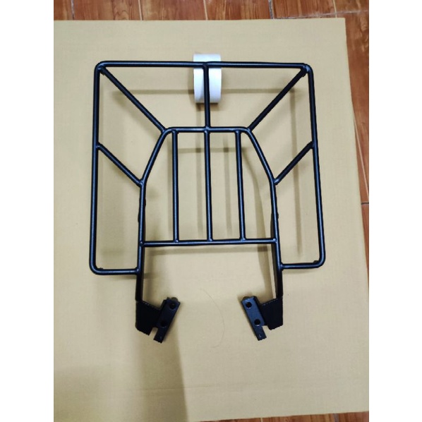 แร็ค/ตะแกรงท้าย Honda WAVE 125i  (2012 – 2025) Luggage Rack สีดำ ราคา ถูกที่สุด ดีลบีเคเค แกลเลอรีภาพที่ 8