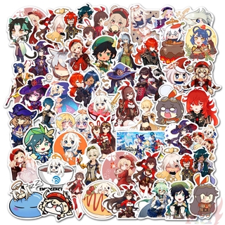 100Pcs/Set ❉ Genshin Impact Series A สติ๊กเกอร์ ❉ Cartoon Games DIY Fashion Luggage Laptop Skateboard Doodle Decals สติ๊กเกอร์