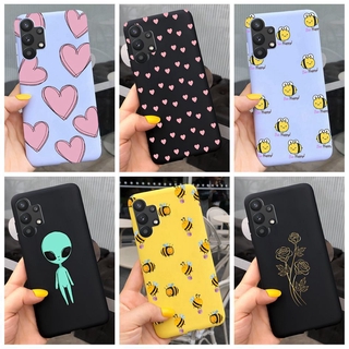 เคสโทรศัพท์มือถือพิมพ์ลาย Cartoon Bee สําหรับ Samsung Galaxy A32 A52 5 G