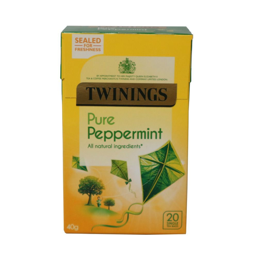 Twinings Peppermint Herbal 20tea bags Twinings Peppermint Herbal 20tea ถุง