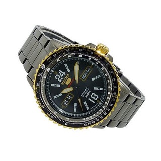 SEIKO นาฬิกาข้อมือผู้ชาย สายสแตนเลส รุ่น SRP356K1 (สีดำ)