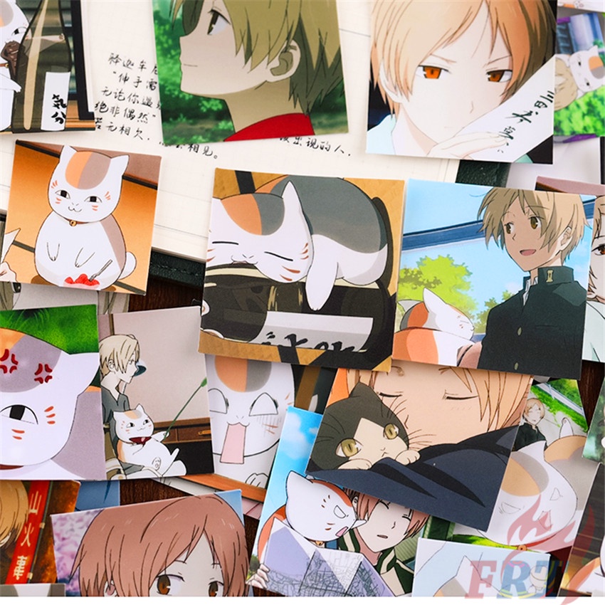 สติกเกอร์ ขนาดเล็ก ลาย Natsume Yuujinchou Q-3 สําหรับตกแต่งไดอารี่ สติกเกอร์ ลายแฟชั่น สําหรับตกแต่งสมุดภาพ อัลบั้ม 50 ชิ้น ต่อชุด (ขนาด: 2~3 ซม.)