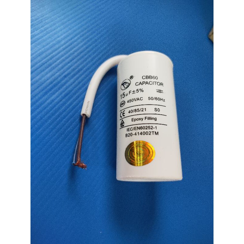 C.คอนเดนเซอร์เครื่องซักผ้า 15uF/450V