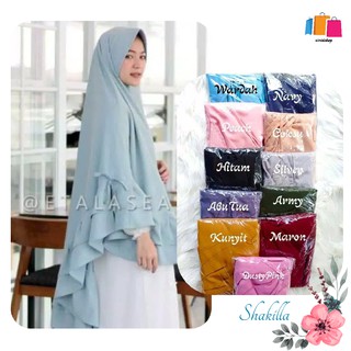 ซม. KHIMAR JUMBO XXXL ||ผ้าคลุมฮิญาบ SHAKILLA||Sharii ฮิญาบ ล่าสุด||Bergo MUSLIMAH มุสลิมะห์ เรียบง่ายทันที