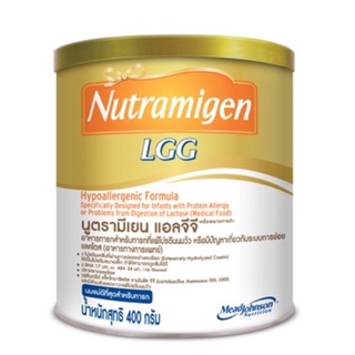 แหล่งขายและราคาNutramigen LGG นมผง นูตรามีเยน แอลจีจี อาหารทารก สำหรับทารก แพ้โปรตีนนมวัว สำหรับเด็กแพ้นมวัว ขนาด 400 กรัม 08410อาจถูกใจคุณ