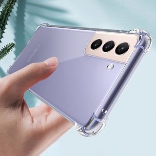 Airbag Shockproof Silicone Case Samsung Galaxy S21 S20 Fe S10 S9 S8 Plus S21 Note 20 Ultra 10 Plus 9 8 10 Lite A01 M01 Core  A51 A71 S10 5G Soft Case Clear Cover Coque