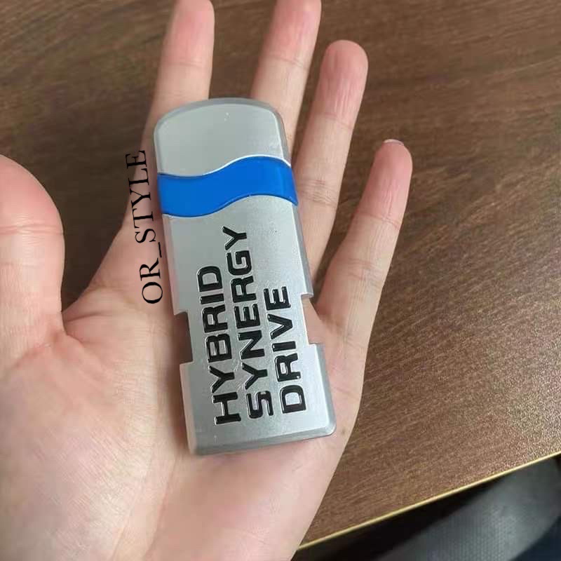 โลโก้ HYBRID SYNERGY DRIVE ขนาด 8.5x3.3cm